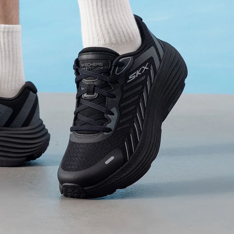 Skechers Men's Shoes Original Lightweight Fashionable Wear-Resistant Non-Slip New Fitness Training Outdoor Sports Running Shoes 220614-Bbk-7