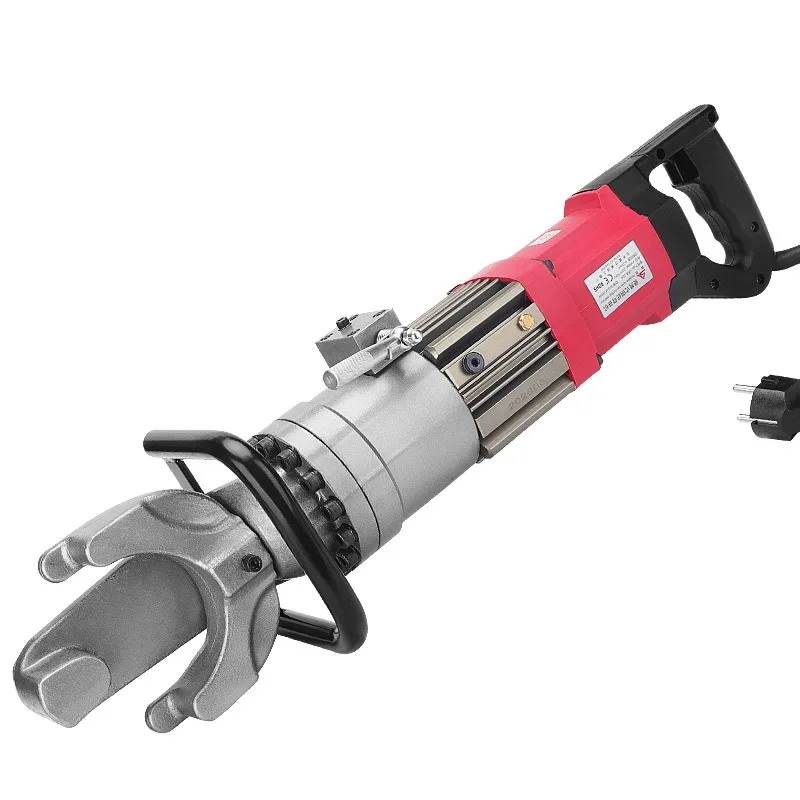 Portable Mini Hydraulic Rebar Bender Steel Bar Hoop Bending Straightening Machine Construction Processing Tool