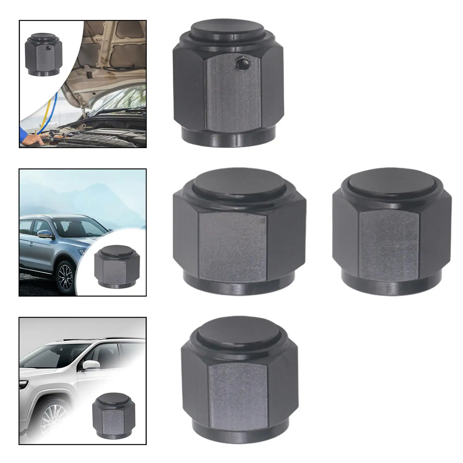 

Автомобильная модификация, алюминиевая расклешенная крышка, фитинговая заглушка, крышка топливного бака для автомобильной масляной системы