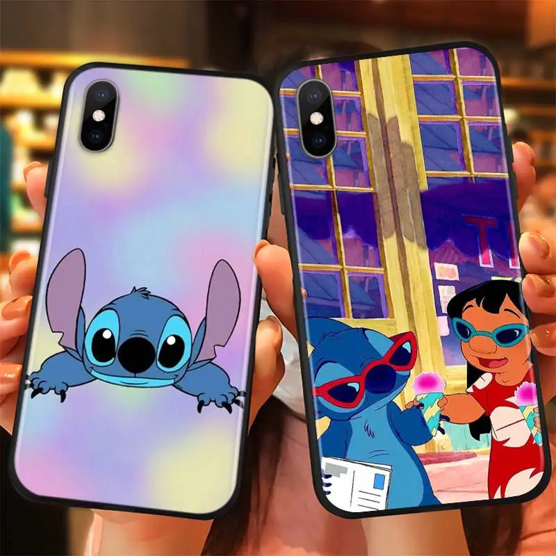 Disney Stitch dot abomination little monster phone case For  iPhone 14 13 12 mini 11 pro xs max X XR 7 8 plus