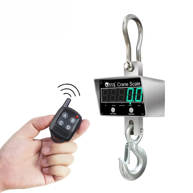 1톤 OCS 전자 훅 크레인 행잉 스케일 디지털 크레인 스케일 전자 저울 훅 행잉