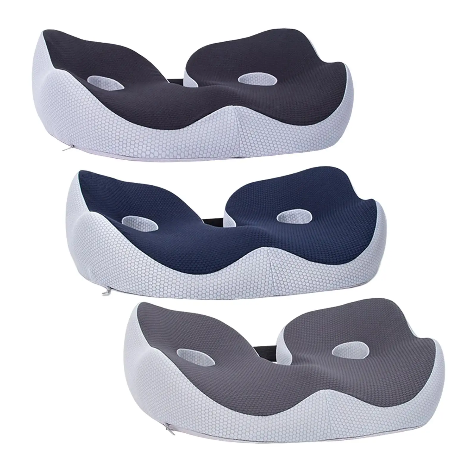 Donut Seat Cushion Pillow Orthopedic Tailbone Cushion Breathable Memory Foam for Home Chair and Car