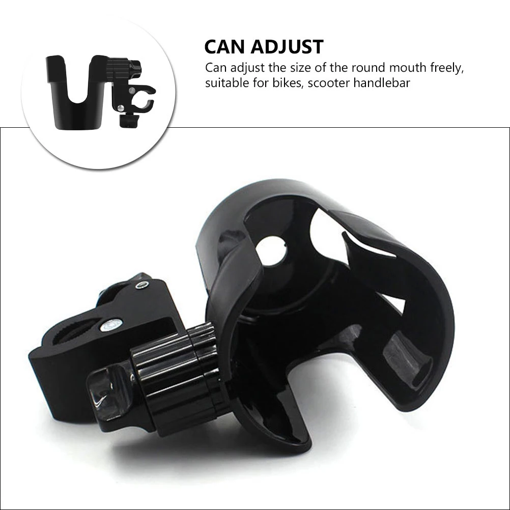 

2 Pcs Cup Holder Stroller Water Mic Stand for Bike Bottle Strollers Handlebar Universal
