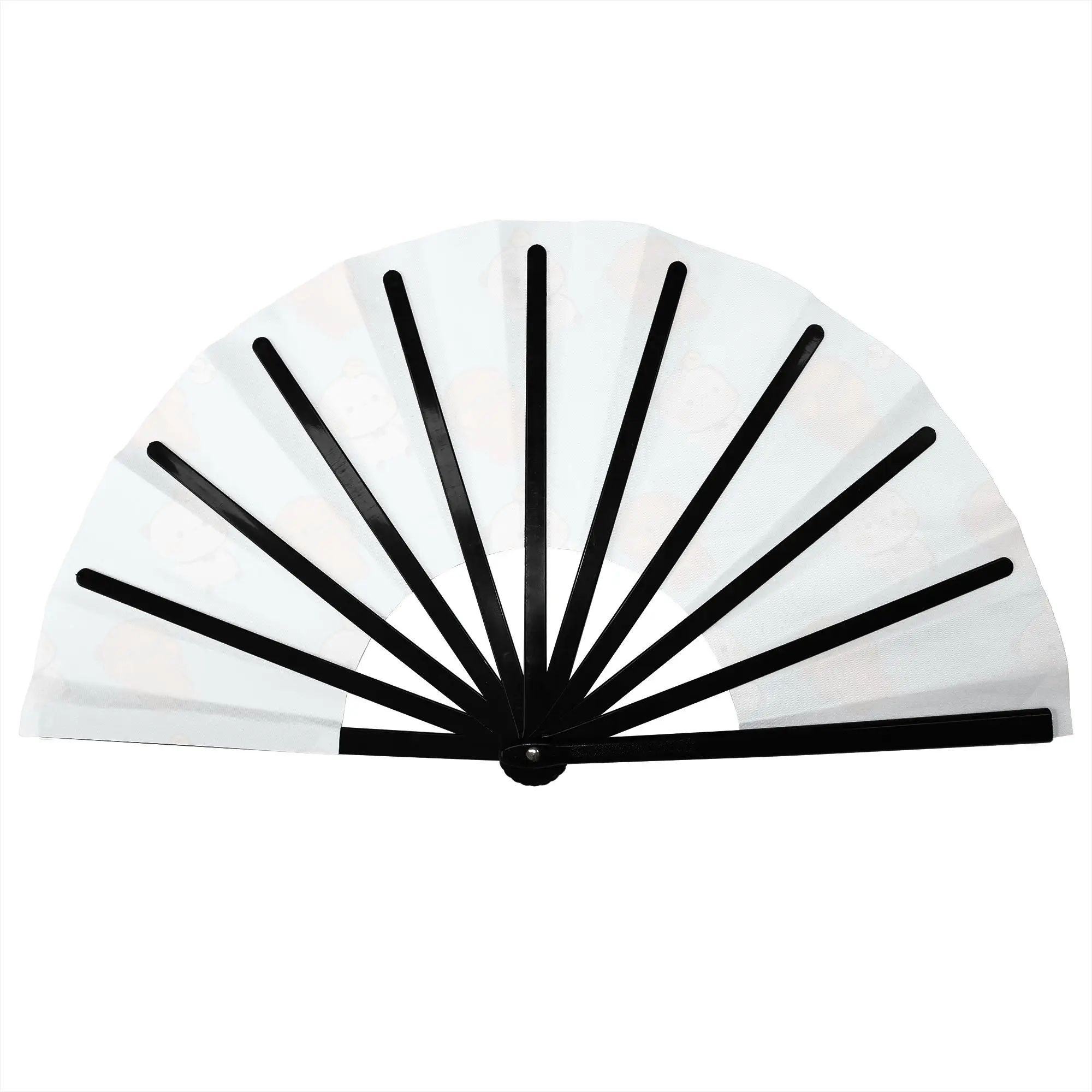 Custom Bubu Dudu Cartoons Hand Fan Promotional Gift Wedding Mangas  Durable Folding Fans Unique Bulk Pack Fan