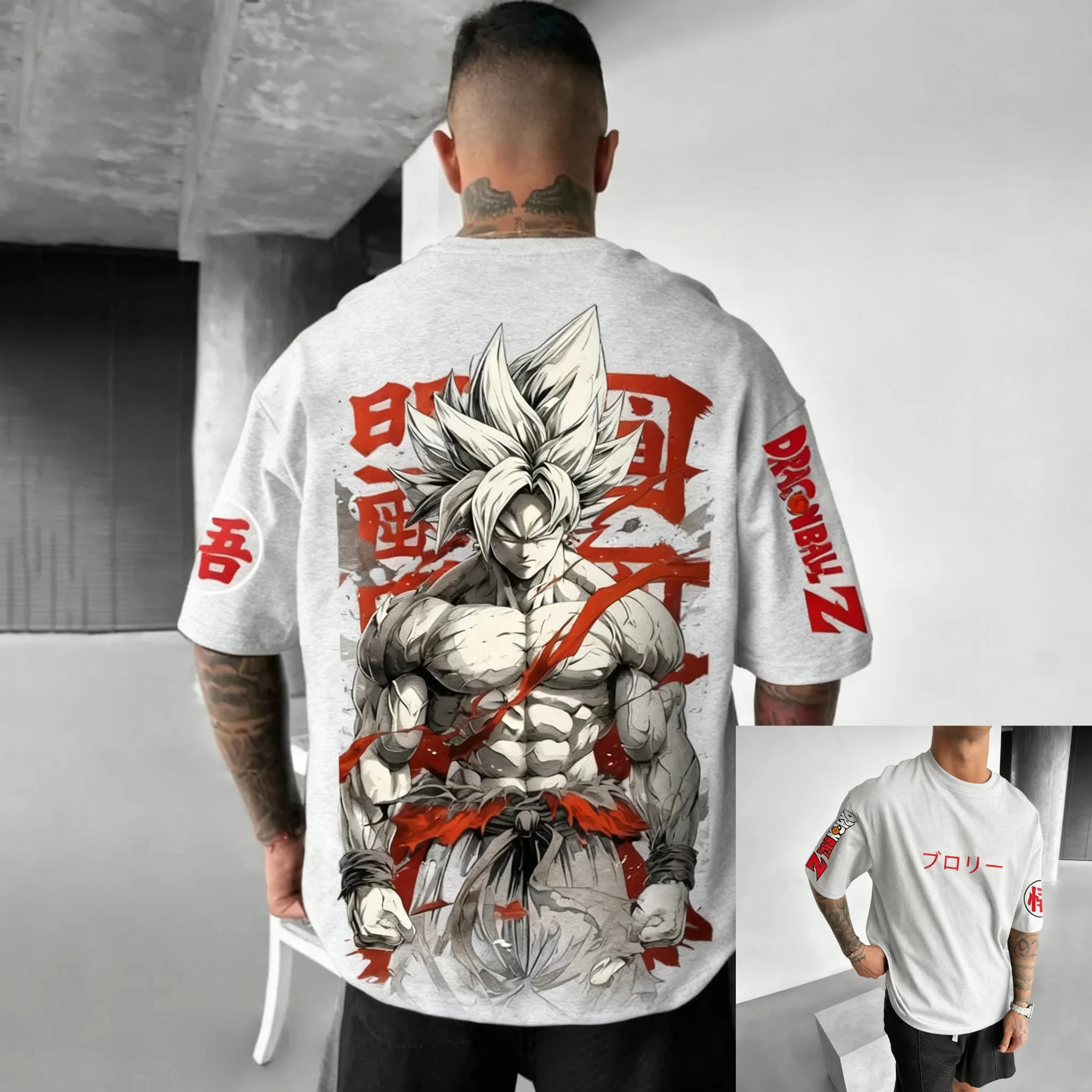 Dragon Ball Super Saiyajin Harajuku Herren-Sommer-T-Shirt 2026 Super große Größe Trend Retro Street Damen Kurzarm Neutral Neu