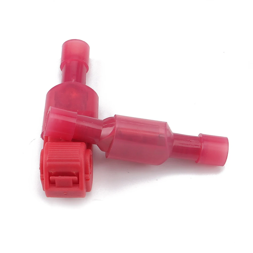 

300pcs Cold Crimp Terminal Set T Tap Wire Connectors Quick Splice Male Disconnects Self Stripping Connector Kit Thick Copper