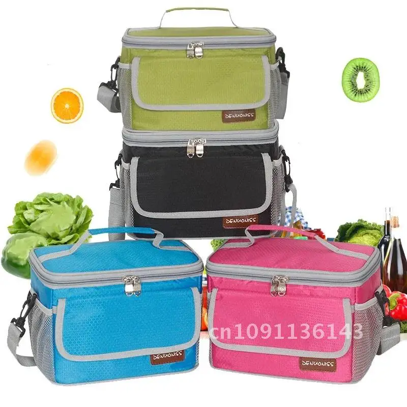 Portable Insulated Bags Women Men Waterproof and Cooler Leakproof Fridge Outdoor Bag Bento EVA Picnic Lunch Thermal Work Food 6L