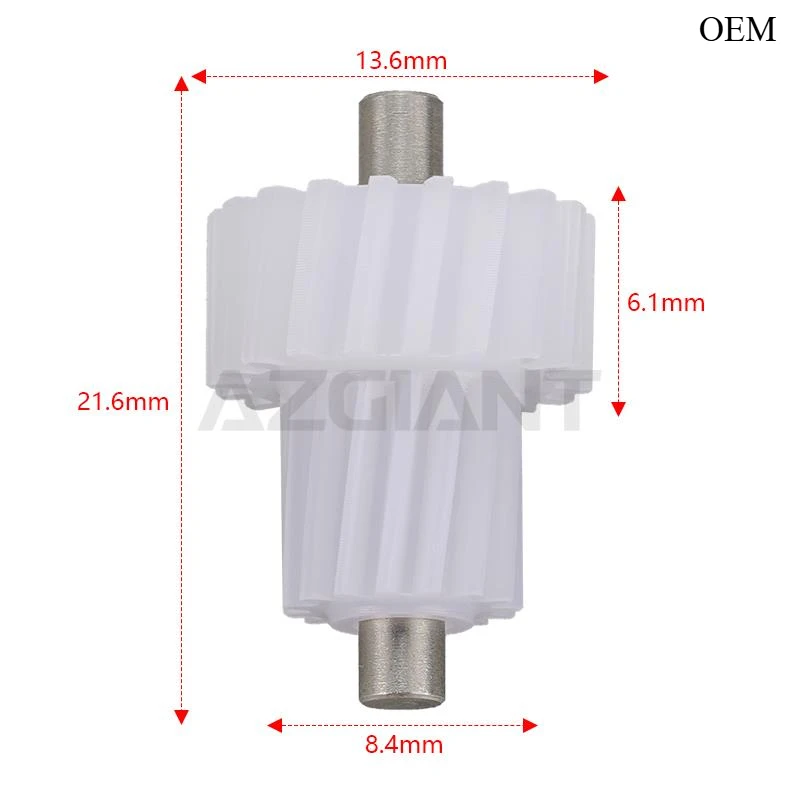 AZGIANT for Hyundai ix35 Santa Fe Rearview Power Folding Mirror Motor Module Inner Gear 19 Teeth  Corrosion-Resistant Housing