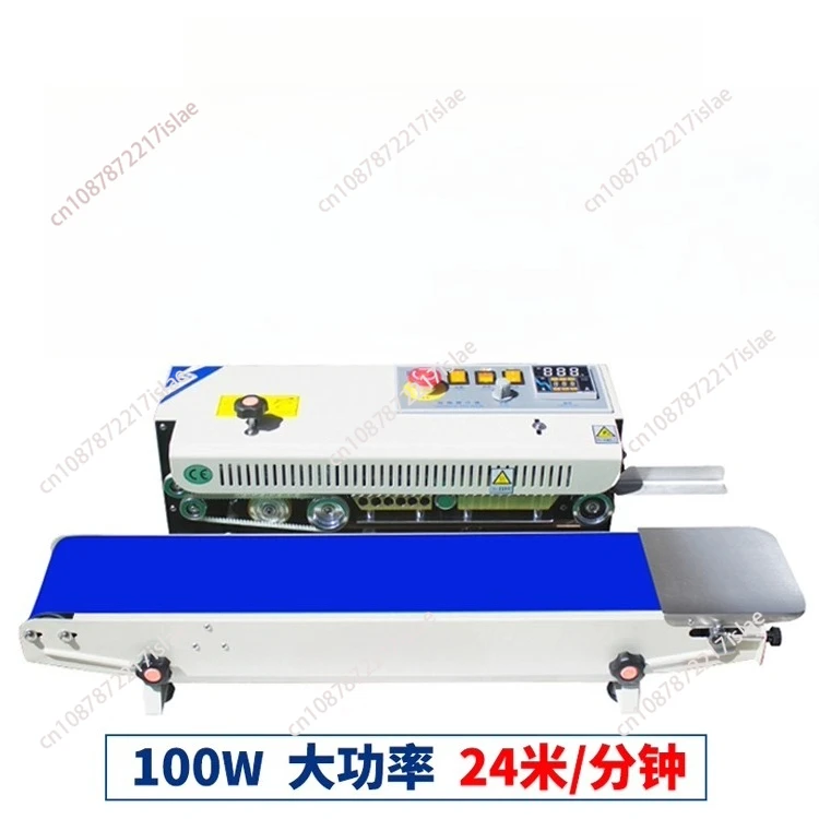 Sealing machine FRB-770I continuous automatic sealing plastic film tin foil tea bag sealing machine commercial