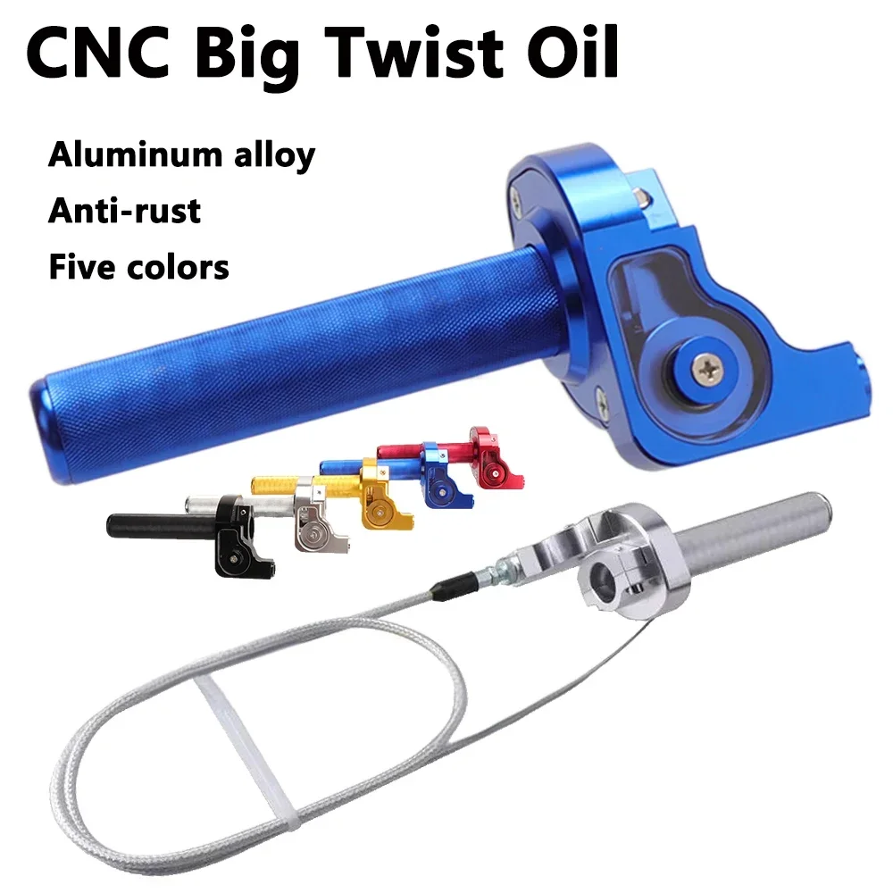 Universal Gasgriff CNC Alu 22mm Motorrad