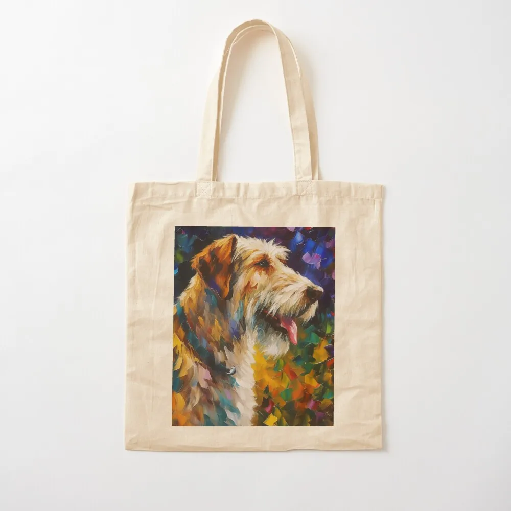 

Irish Wolfhound Gaze Tote Bag great bag bag for beach hand Canvas Tote