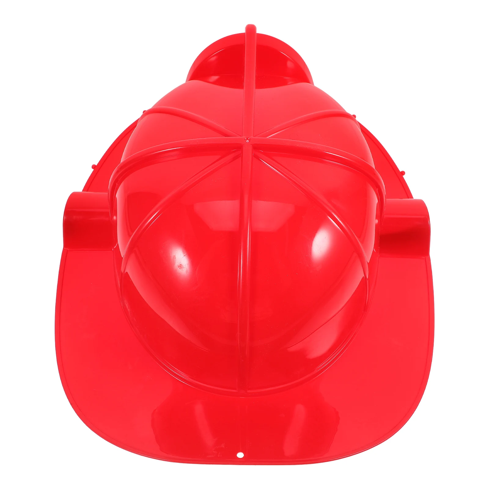 

Firefighter Hat Plastic Fireman For Costume Party Pretend Play Birthday Halloween Cosplay Accessory