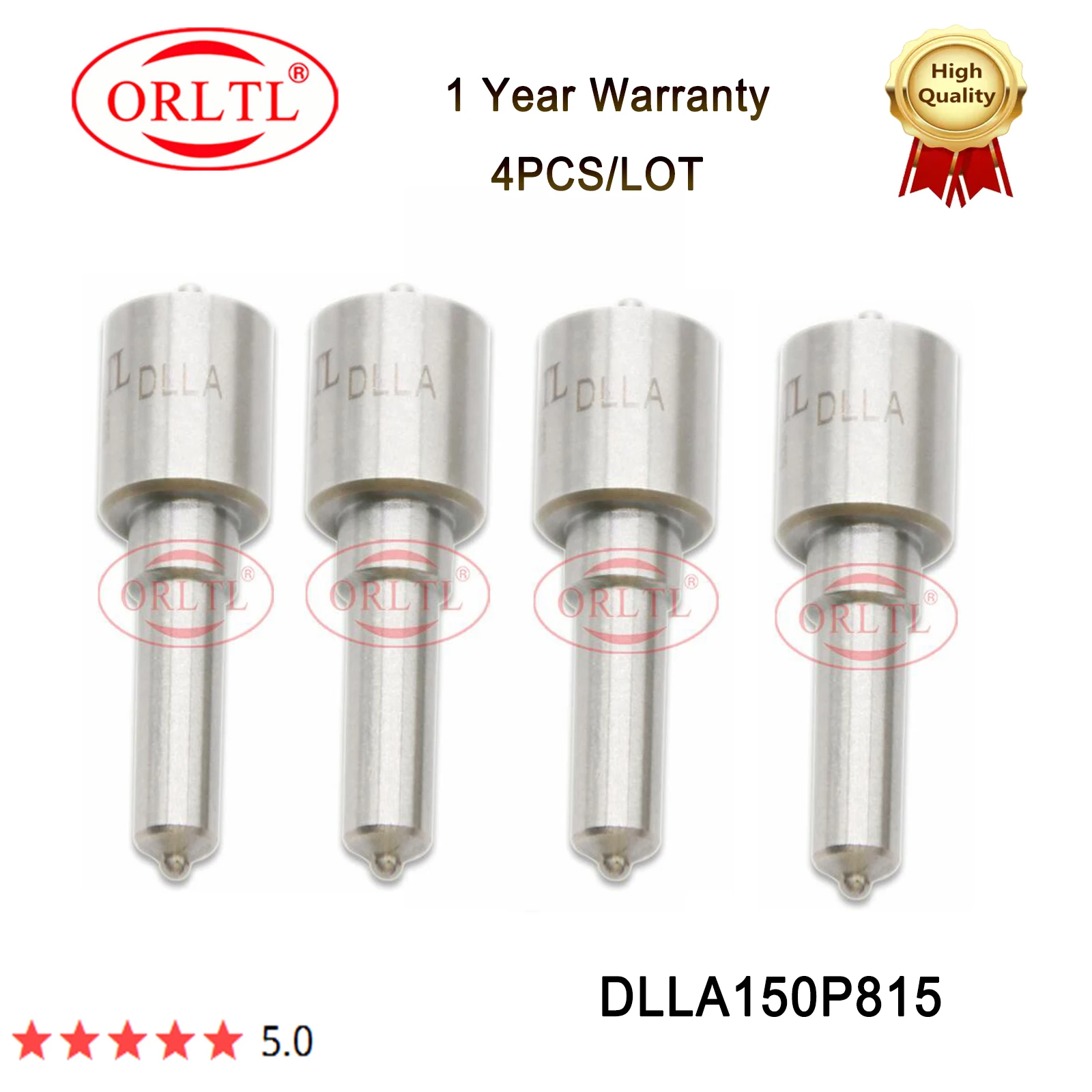 

4PCS 23670-09030 Common Rail Injector Nozzle Tips DLLA150P815 093400-8150 For DCRI107580 095000-7580 095000-7581 095000-758#