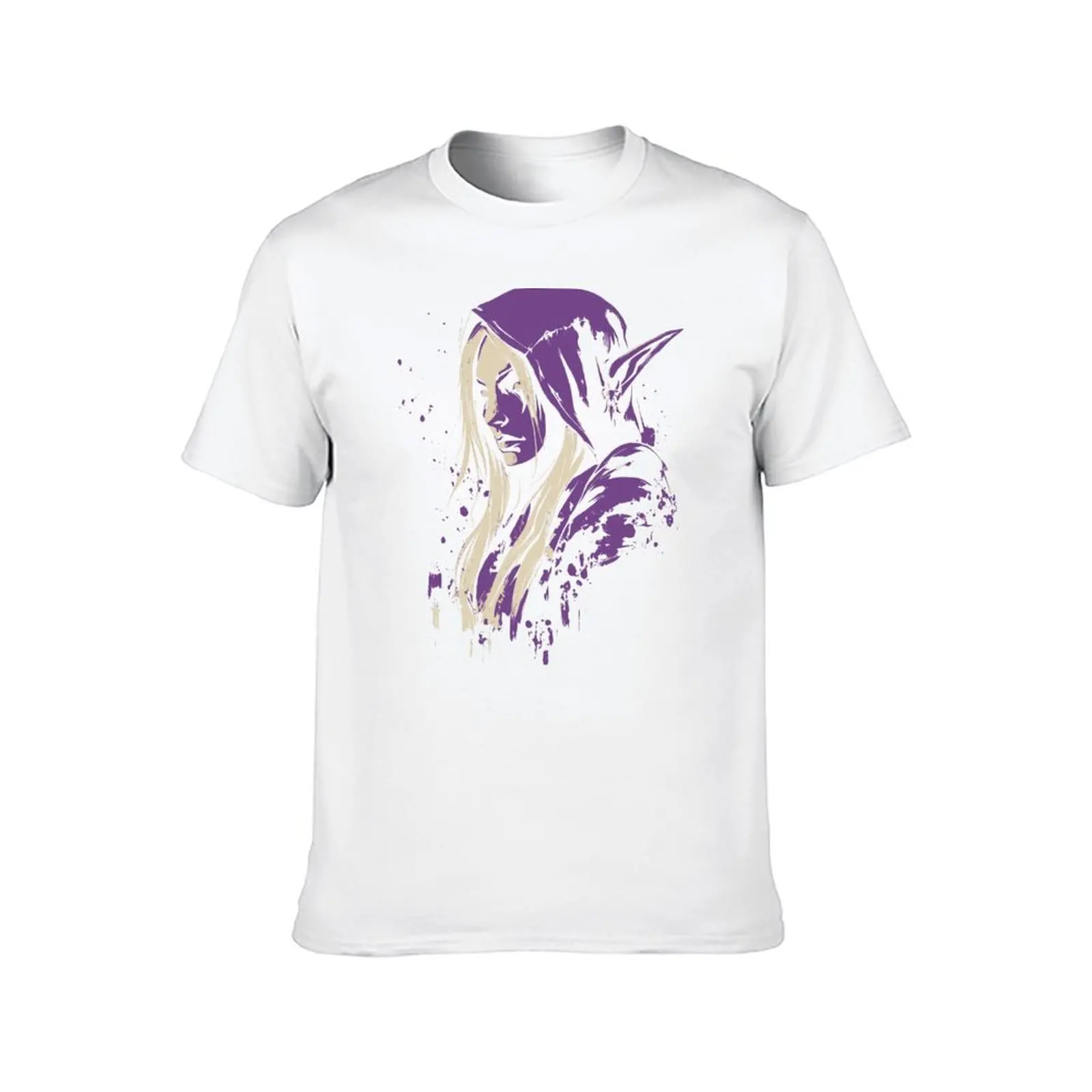 Sylvanas Windrunner T-Shirt t shirts with prints cotton tshirt 100% T-Shirt