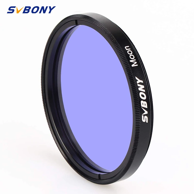 SVBONY Telescope Filter Broad Spectrum for Standard 2 inches FIilter Thread with Metal Frame Optical Glass Observation the Moon