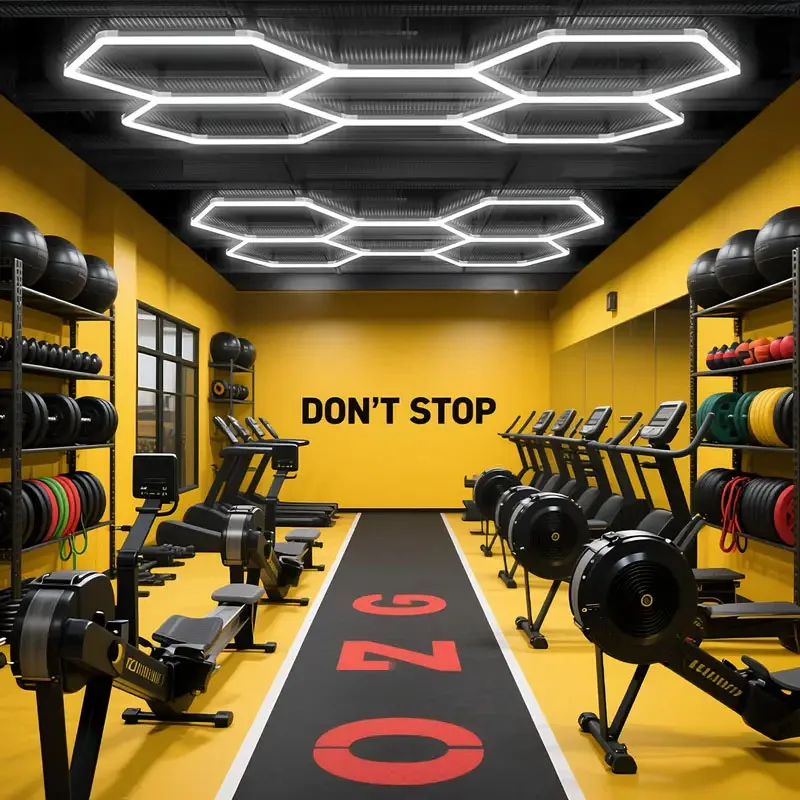 عكس الضوء مسدس LED أضواء المرآب سيارة التفاصيل صالون الحلاقة السقف الإضاءة العسل حوض مصباح ل 4S عرض ورشة عمل الصالة الرياضية السيارات