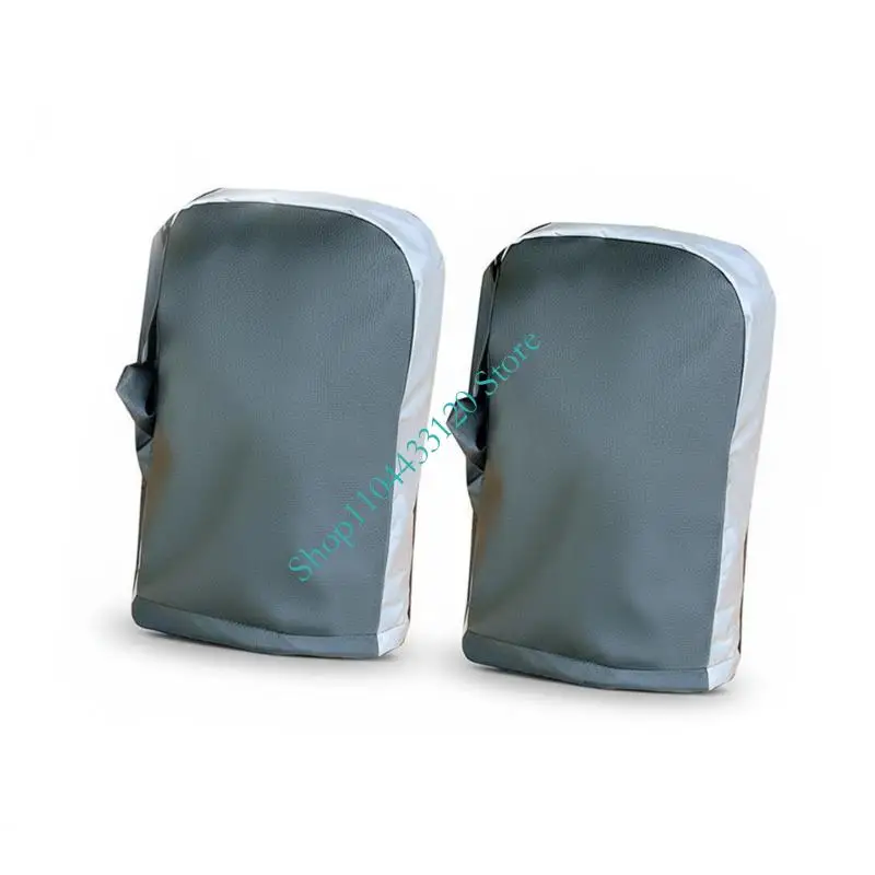 

0XXD Antislip Winter Motorcycle Gloves Thermal Insulation Reflective Handlebar Muffs Cover For Bikes And Scooters