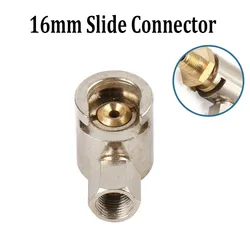 16mm/22mm Coupler Slide On Hexagon Grease End Connector Coupler 5A 220V Pressure Butter Fittings for Cars & Trucks