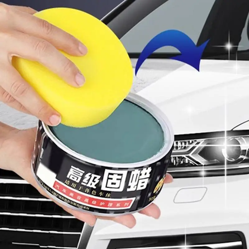 300g Car Polish Wax Car Washer Waterproof Film Coating Detailing Paint Imports Repair Style Glass Hard Wax  Car Accessories