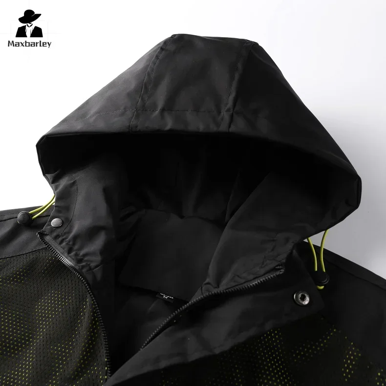 Herfst windjack heren Techwear casual contrasterende kleur Charge jas Outdoor functionele gesp zak werkkleding overjas