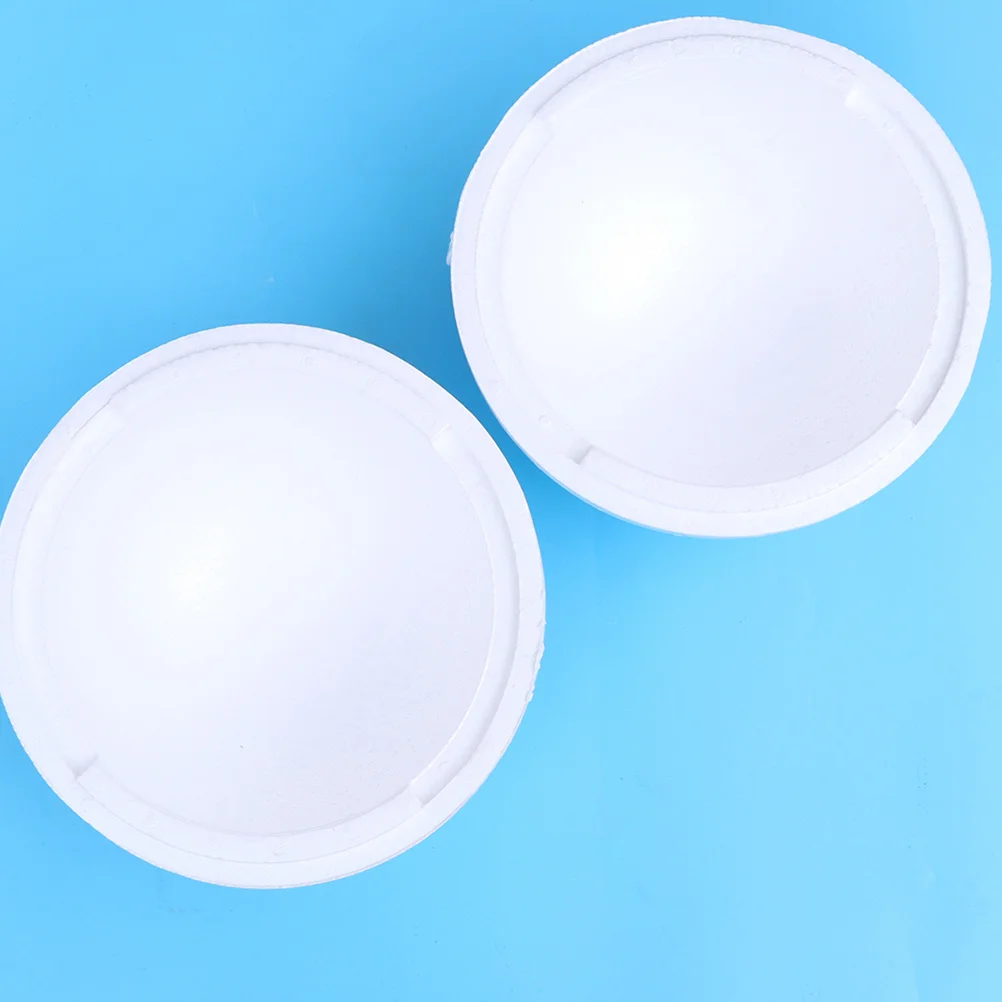 

3 Pcs Bubble Foam Ball Props Balls Craft Supplies Christmas Tree for Crafts Sphere Wedding Decor