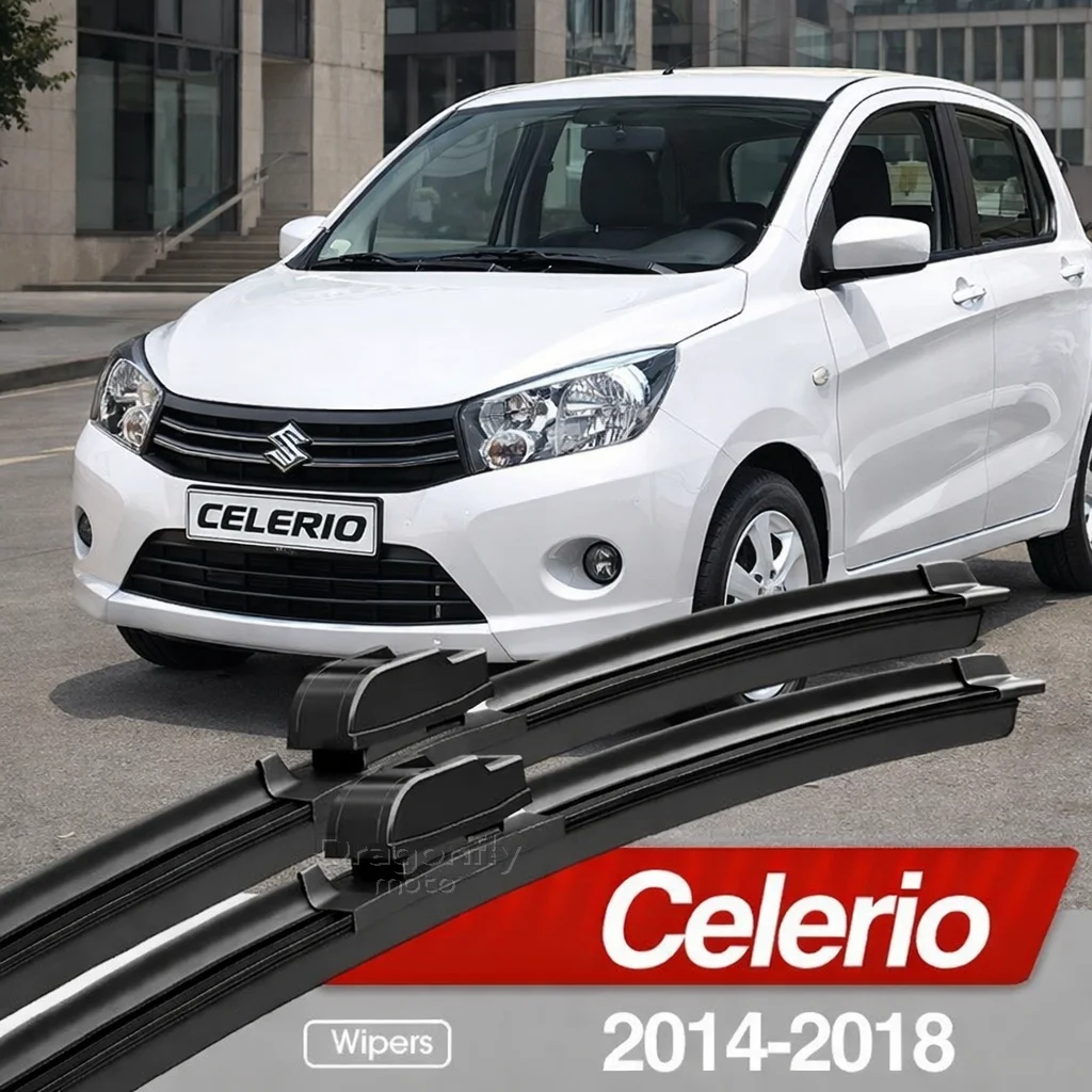 

For Suzuki Celerio 2014-2018 Front Windshield Wiper Blades 2pcs Windscreen Window Accessories 2015 2016 2017