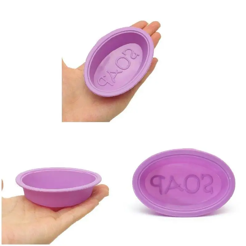25pcs Set Multifunctional Silicone Molds Oval Handmade Soap Cupcake Bread Jelly Chocolate Cakes Reusable Molds For Home Kitchen