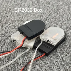 5PCS CR2032 Battery Holder CR2032 Button Coin Cell Holder Case With ON/OFF Switch cr2032 Battery Holder With Wire  3V/6V