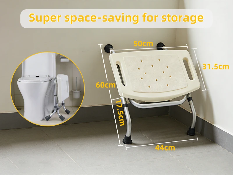 Simplywalk Aluminum Alloy 136KG Bath Shower Chair Strong Tub Paraplegic UKCA Customization