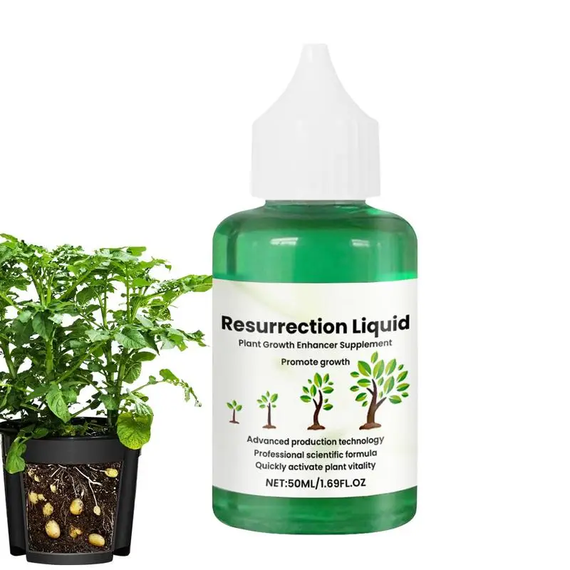 

50ml Resurrection Liquid for Plants Liquid Indoor Plant Fertilizer Plant Food Plant Growth Rooting Nutrient For Fruit Vegetable