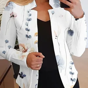 Dar Kesim Takım Elbise, Ev için Ceket, Sunak, Sunak, Sunak, Sunak ve Sunak, ispanya En iyi 10 satış, blazer ceket, yakasız kadın-no. 2