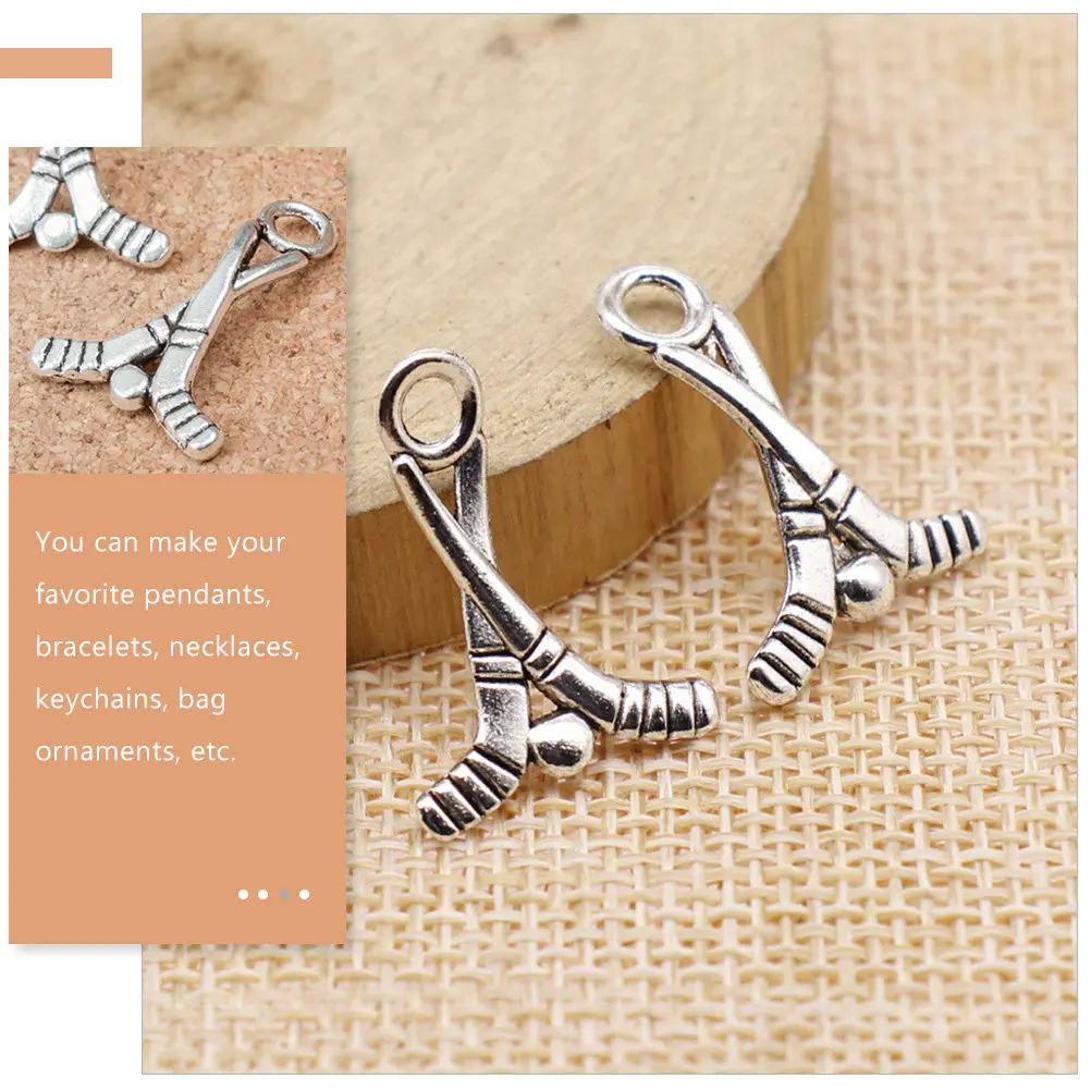 

100Pcs Alloy Charms Vintage Pendants for DIY Jewelry Making Crafts Necklaces Bracelets Keychains Bag Ornaments Gift