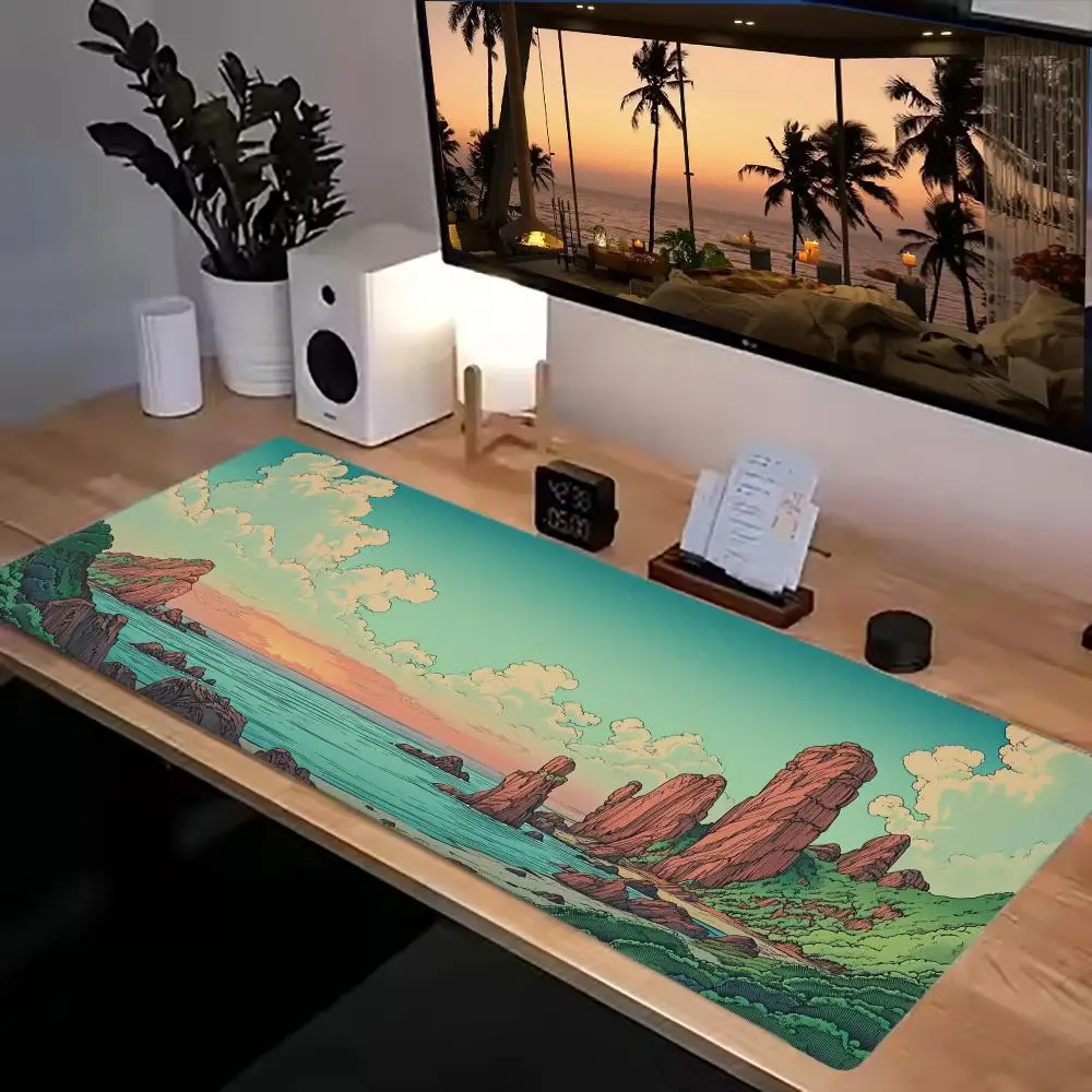 

Mouse Pad Computer Speed Type Carpet Mat for E-sports Players Laptop Keyboard Mousepad