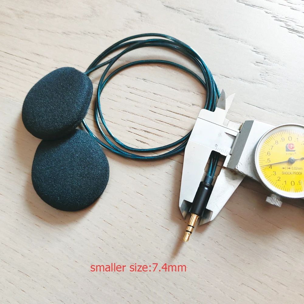 ELFINEAR ترقية سماعات خوذة ستيريو سماعات الرأس لـ Cardo وSena وLexin وVimoto تعمل مع معظم اتصالات الخوذة