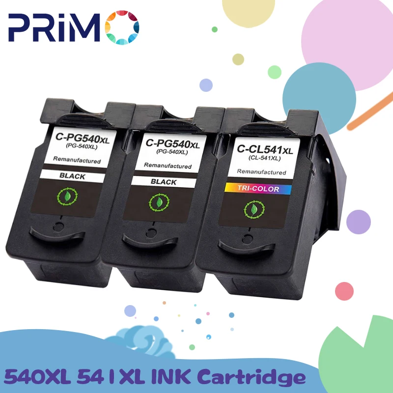 

PG-540XL PG540 CL541 XL CL-541XL чернильный картридж для Canon PIXMA MG2100 MG2150 MG3250 MG3255 MG3550 MG4100 MG4150 MG4200 MG4250