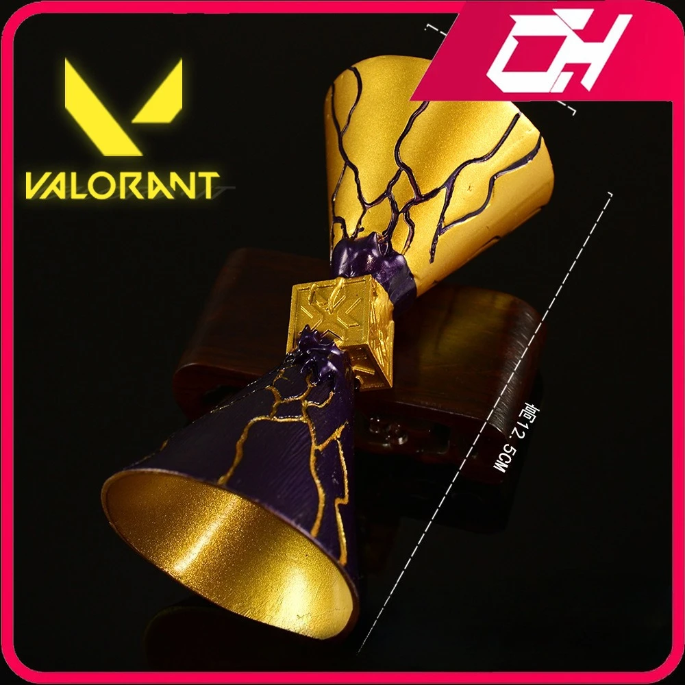 

12,5 см Valorant 2025VCT CN Championship Trophy Модель игрушки Игровые товары Настольный орнамент Украшение комнаты Подарочная игрушка