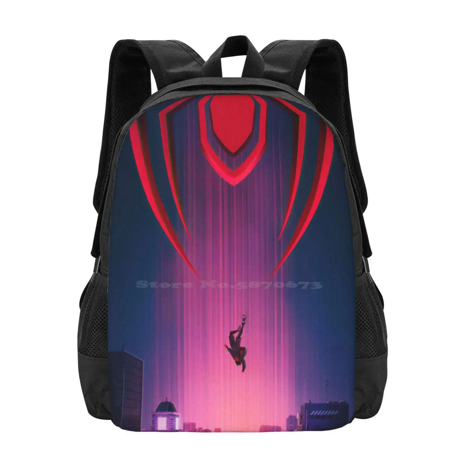 Hoodie 2 Hot Sale Schoolbag Backpack Fashion Bags Miles Morales Peterparker Spider Spidey