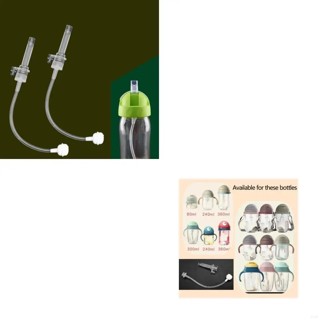 

Baby Feeding Accessories Silicone Straw Kits Mouth Drink Bottle Part for Bottles