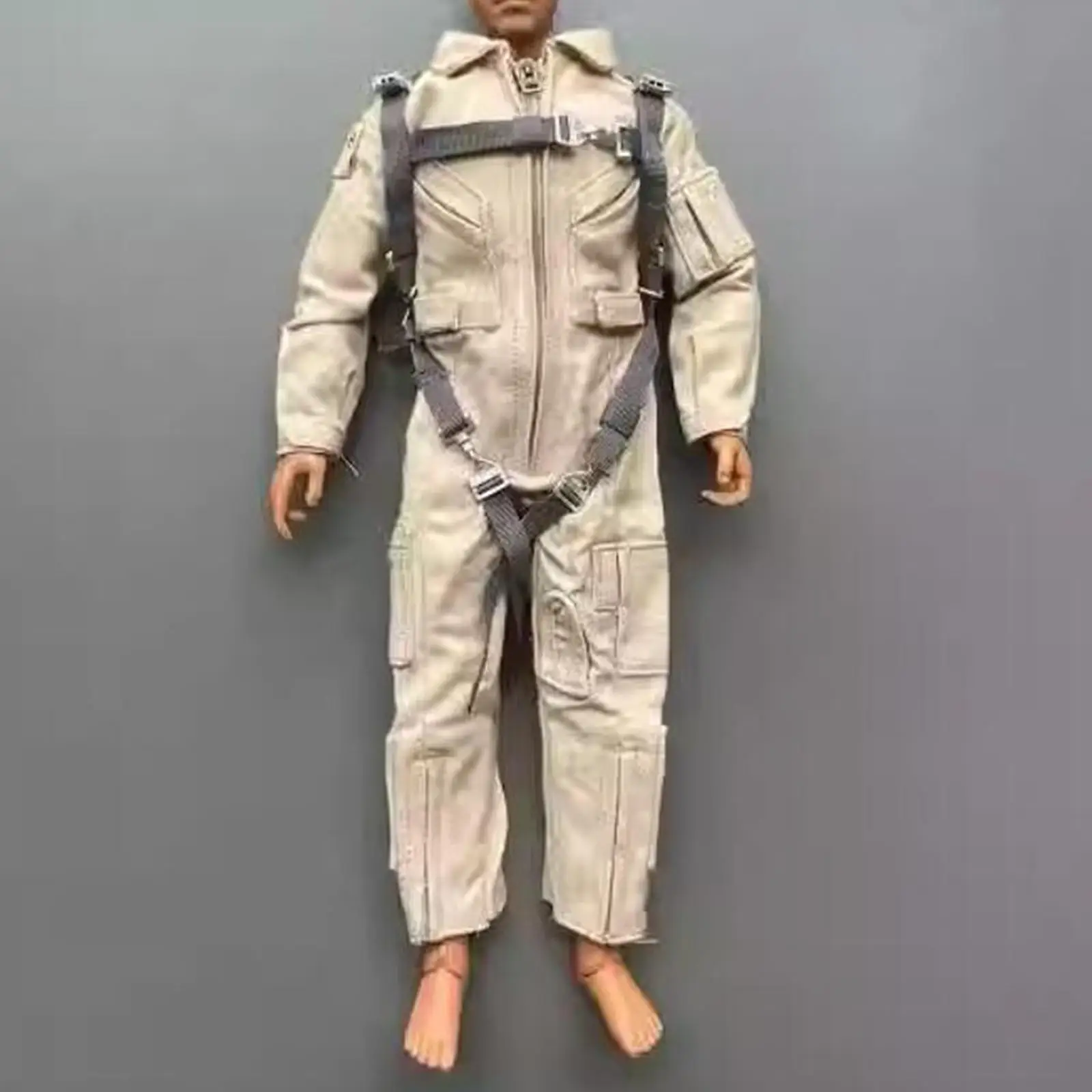 1/6 Scale Jumpsuit and Rapid Descent Belt for 12 inch Action Figures Accs