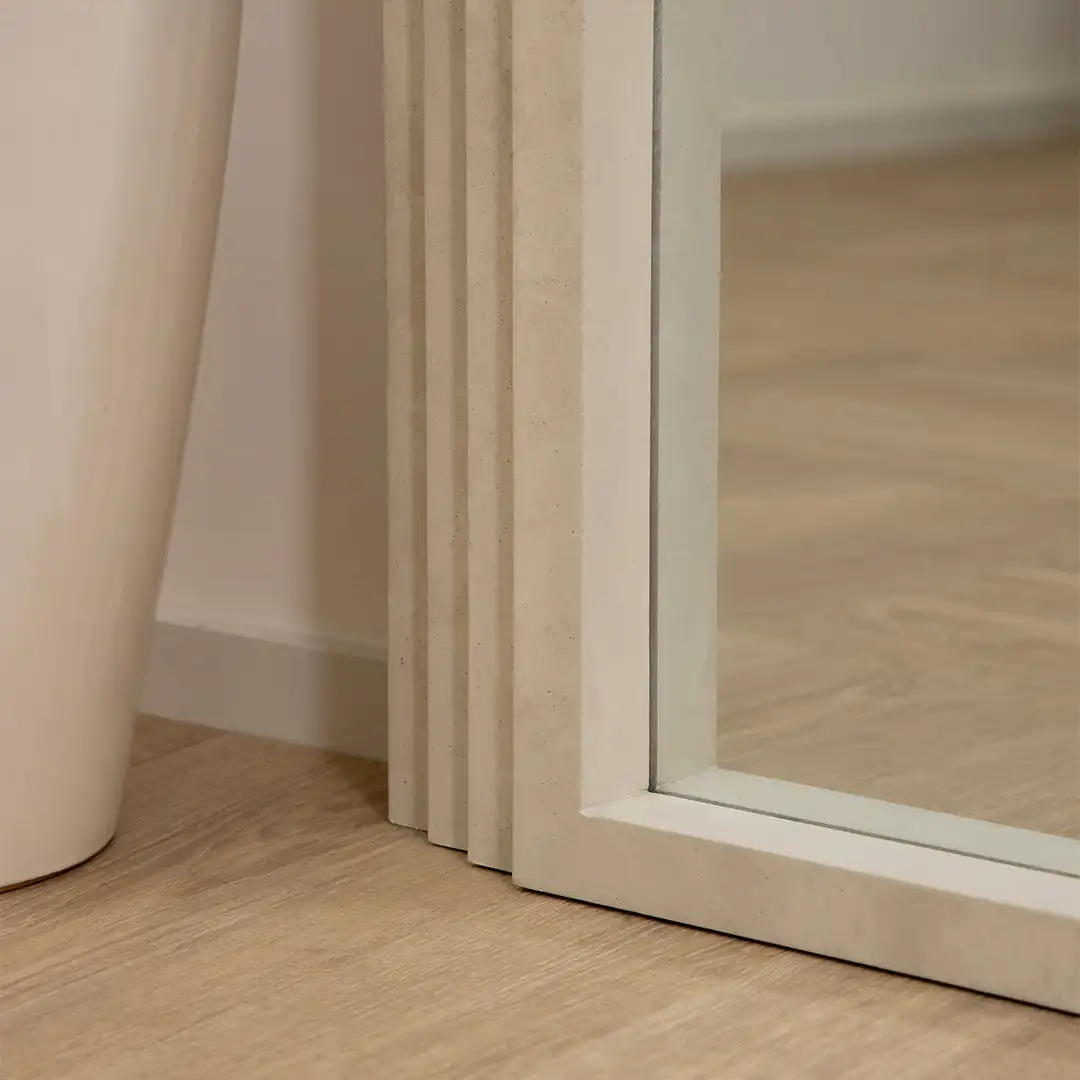 Style Full Body Home Wall Mirror Nordic Wall Hanging Arched Floor Mirror