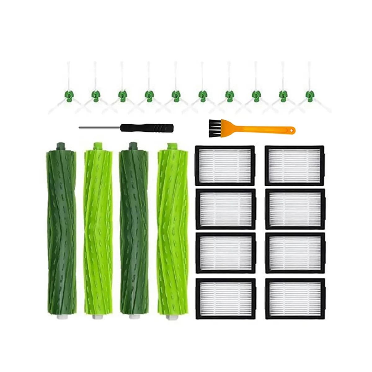 E I J シリーズ E5 E6 I7 I6 I1 I2 I3 I3+ I4 I8 J7 ゴムサイドブラシフィルター