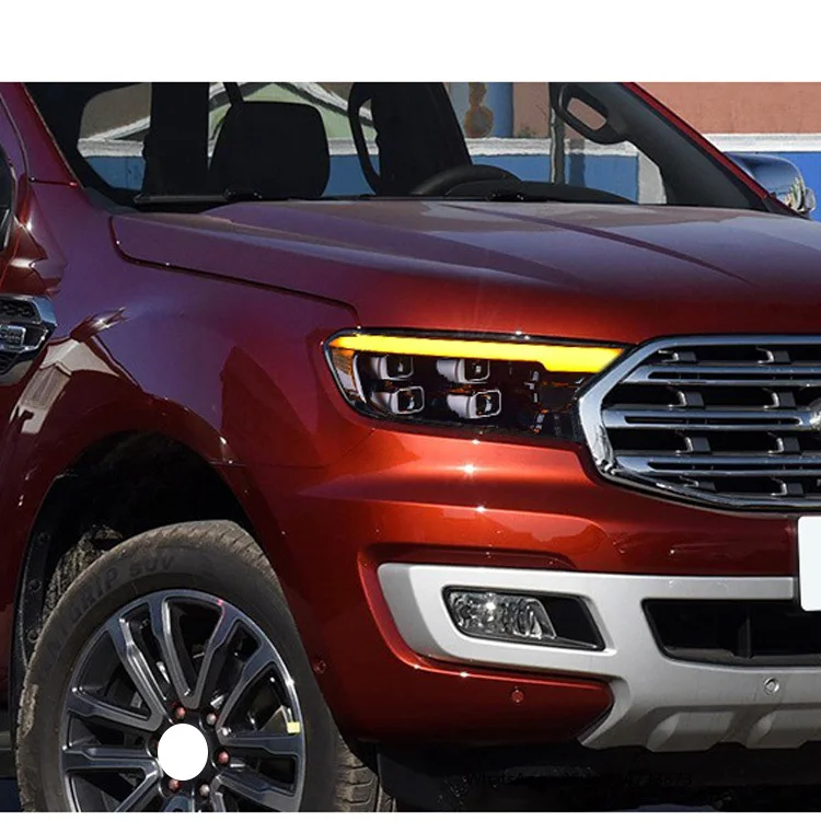 Ricambi auto Lampada di aggiornamento Faro LED modificato DRL Luce frontale per Ford Everest Ranger 2015-2020