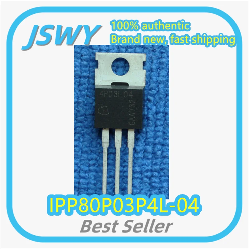 

(5/50 pcs) IPP80P03P4L-04 IPP80P03P4 Silk-Screen Printed 4P03L04 TO-220 Integrated Circuit IC Genuine Product Fast Shipping