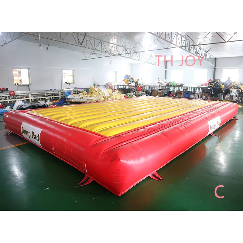 inflatable jump pad, commercial jumping pad, outdoor customized inflatable trampoline jump pillow