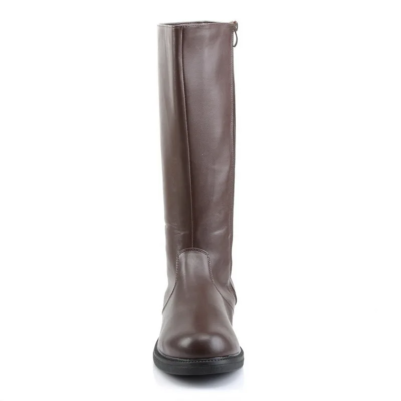 Mittelalterliche Ritter-Renaissance-Stiefel in Mehrfarbig für Männer, Retro PU-Leder Hohe Stiefel, Piraten-Cosplay Halloween-Karneval-Party-Schuhe – Detail 9