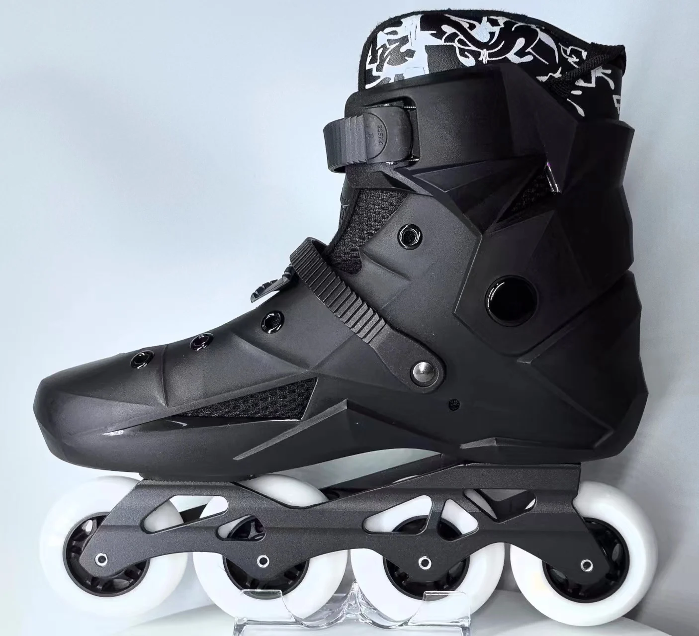 YSMLE High Performance hot sale 4 -Wheel Inline Skate  Aluminum Professional Racing for Men or women Fitness Roller Skate