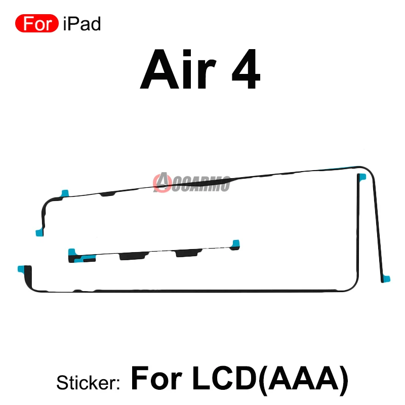 LCD Screen Sticker Adhesive Replacement Part For iPad Air 5 4 3 4 Air1 9.7inch A1476 Air4 2020 A2316 A2324 A2325 A2072 A2152