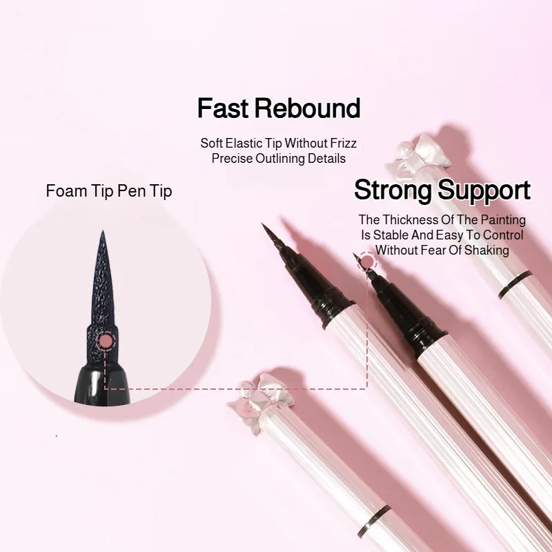 Precisie-schets Oogmake-up Pen Eyeliner pluisvrij Olie- en waterbestendig Transpiratie Snel rebound veegvast