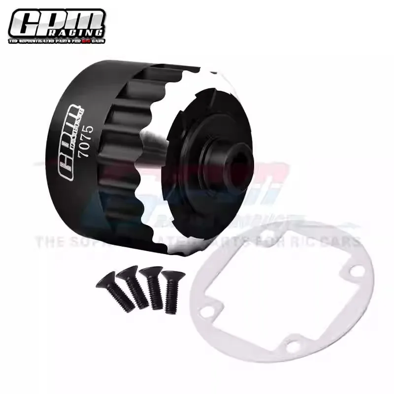 GPM Racing CNC 7075 Alloy Front Center Rear Diff Housing For LOSI 1/6 Super Baja Rey v1 v2 GPM RC Parts