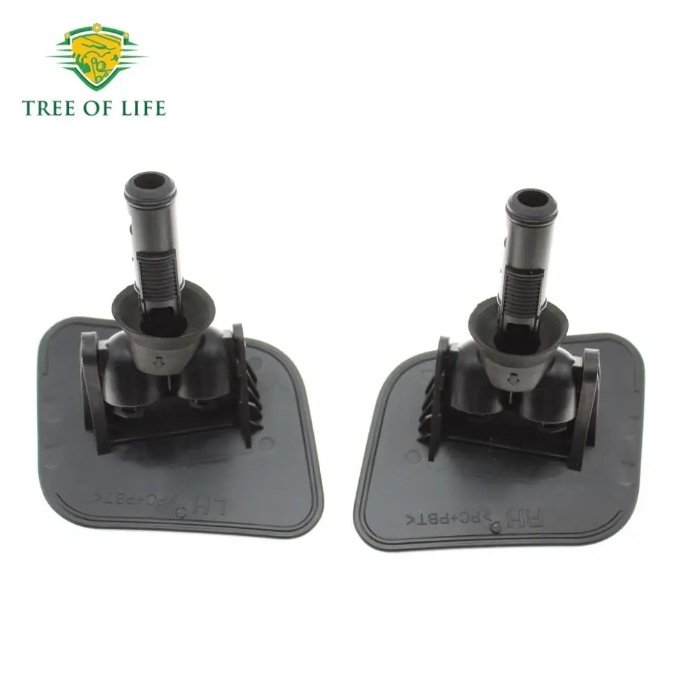 Front Bumper Headlight lamp Washer Spray Nozzle Cover Jet Cap For Kia Sorento Mk I 2006 2007 2008 2009 High-Quality RH&LH